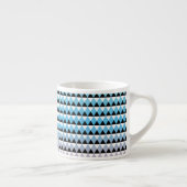 Tasse Expresso Motif aztèque tribal d'Ombre (Droite)