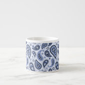 Tasse Expresso Motif Blue Paisley (Devant)