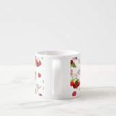 Tasse Expresso Motif Cerise 1 (Dos)