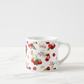 Tasse Expresso Motif Cerise 1 (Droite)