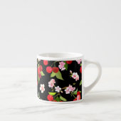 Tasse Expresso Motif cerise 2 (Droite)
