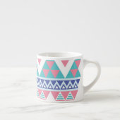 Tasse Expresso Motif coloré aztèque tribal (Droite)