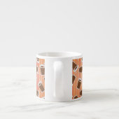 Tasse Expresso Motif d'aliments de préparation rapide (Dos)
