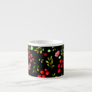 Tasse Expresso Motif de Baies