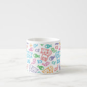 Tasse Expresso motif de chat (Devant)