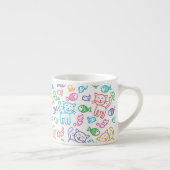 Tasse Expresso motif de chat (Droite)