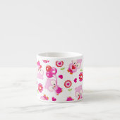 Tasse Expresso Motif De Chouettes, Chouettes Mignonnes, Chouettes (Devant)