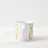 Tasse Expresso Motif de cornets de crème glacée (Dos)