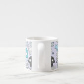 Tasse Expresso Motif de crâne (Dos)