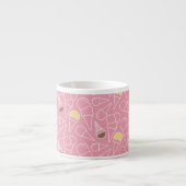 Tasse Expresso Motif de crème glacée d'été (Devant)