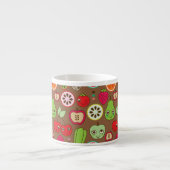 Tasse Expresso Motif de cuisine de fruit (Devant)