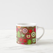Tasse Expresso Motif de cuisine de fruit (Droite)