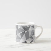 Tasse Expresso Motif de diamant - polygone abstrait (Droite)