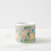 Tasse Expresso Motif de fruits (Devant)