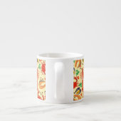 Tasse Expresso Motif de fruits de mer (Dos)