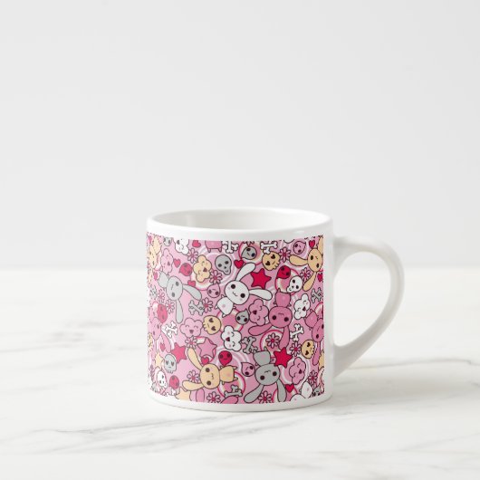 Tasse Expresso Motif de Kawaii (Droite)