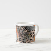 Tasse Expresso Motif de la peau animale africaine sauvage (Devant droit)