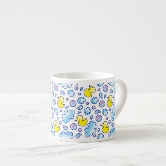 Tasse Expresso motif de lavage (Devant droit)