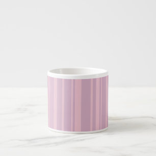 Tasse Expresso Motif de ligne violet et rose