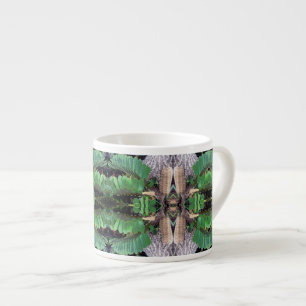 Tasse Expresso Motif de palmier en carton