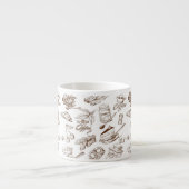 Tasse Expresso Motif de papier (Devant)