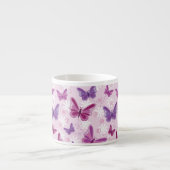 Tasse Expresso motif de papillon 2 (Devant)