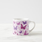 Tasse Expresso motif de papillon 2 (Droite)