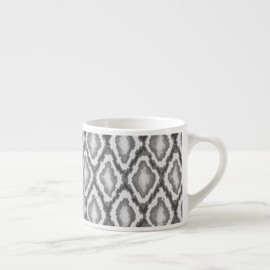 Tasse Expresso Motif de peau de serpent de python (Droite)