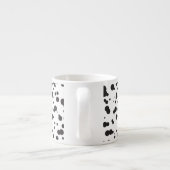 Tasse Expresso Motif de points de Dalmatine (Dos)