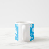 Tasse Expresso motif de poissons (Dos)