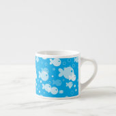 Tasse Expresso motif de poissons (Droite)