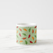 Tasse Expresso Motif de poivre de piments (Devant)