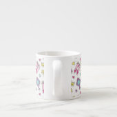 Tasse Expresso motif de princesse de papillon (Dos)
