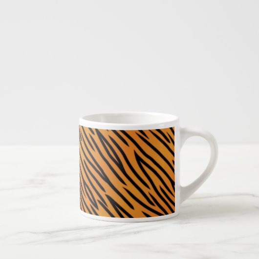 Tasse Expresso Motif de rayure de tigre (Droite)