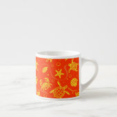 Tasse Expresso Motif de tortues (Droite)