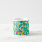 Tasse Expresso Motif de triangles (Devant)