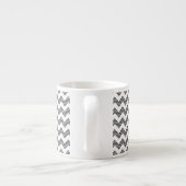 Tasse Expresso Motif de zigzag géométrique 2 (Dos)