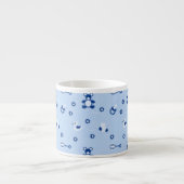 Tasse Expresso Motif d'édredon de bébé (Devant)