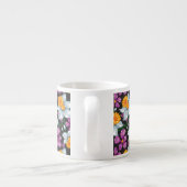 Tasse Expresso Motif d'élégance avec les fleurs 2 de narcisse (Dos)