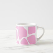 Tasse Expresso Motif d'impression de girafe dans le rose de (Droite)