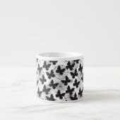 Tasse Expresso motif d'un papillon (Devant)