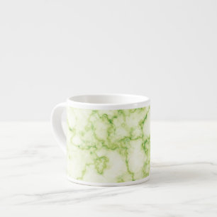 Tasse Expresso Motif en marbre vert