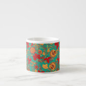 Tasse Expresso Motif floral 2 (Devant)