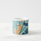 Tasse Expresso Motif géométrique (Devant)
