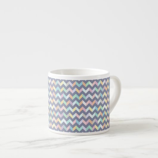 Tasse Expresso Motif géométrique (Devant droit)