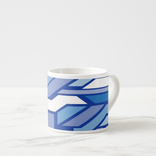 Tasse Expresso Motif géométrique 2 (Devant droit)
