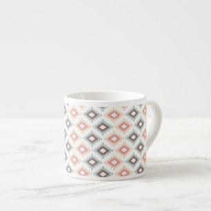 Tasse Expresso Motif géométrique dans le style aztèque