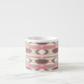 Tasse Expresso Motif géométrique dans le style aztèque 2 (Devant)