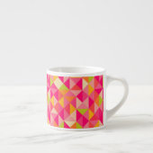 Tasse Expresso Motif géométrique de triangles (Droite)