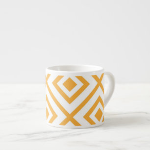 Tasse Expresso Motif géométrique formé par pastille